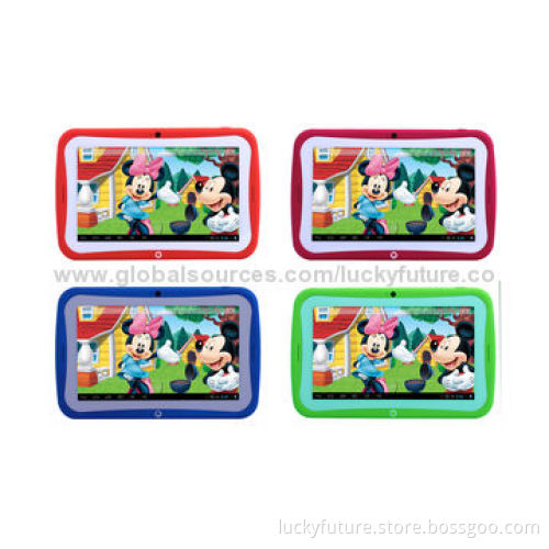 7" RK3026 Android 4.2 Dual Core Children's Tablet PC with 1024*600px IPS, 512MB/8GB, Wi-Fi, 3,000mAh